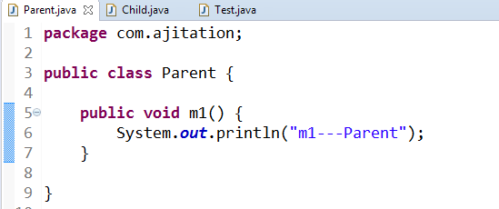 OOP's Concept in Java | Ajitation.com