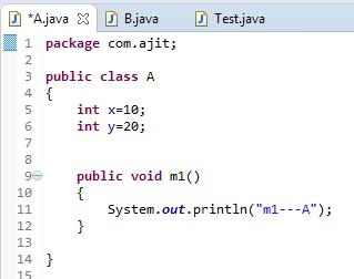 OOP's Concept in Java | Ajitation.com