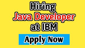Java Developer at IBM