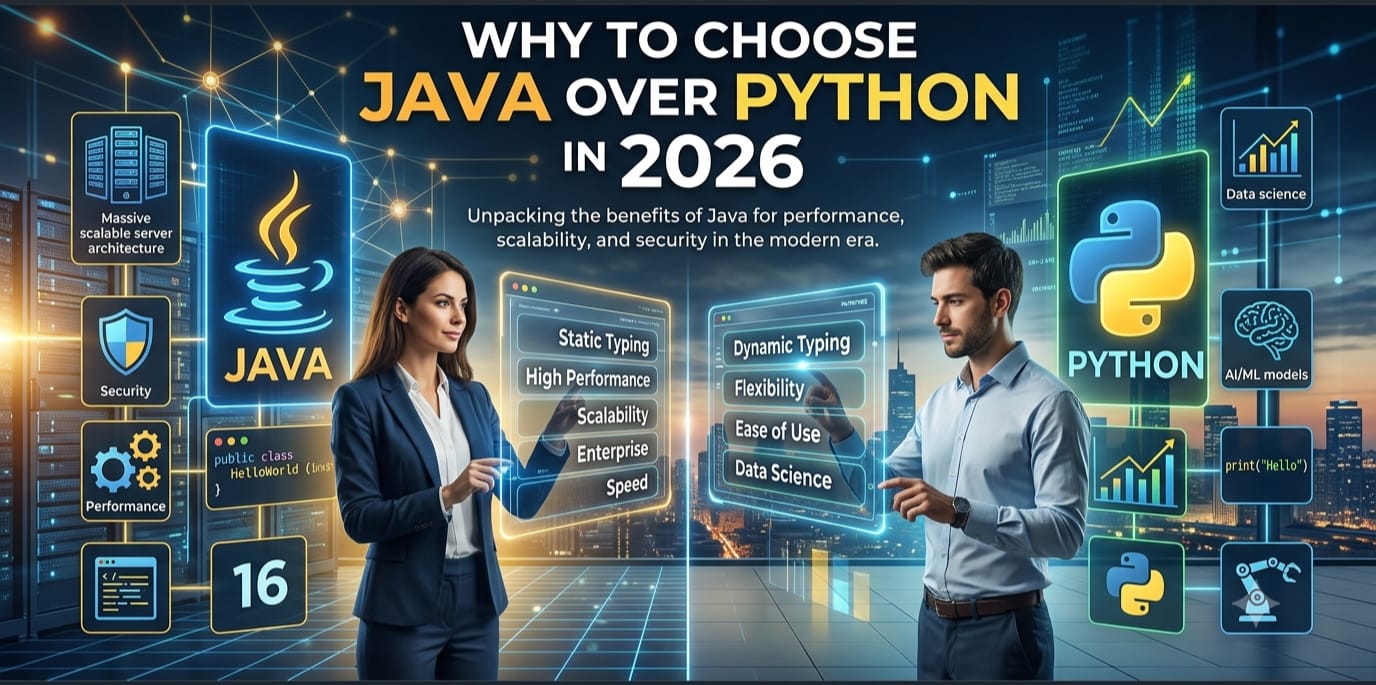 Why to choose Java over Python