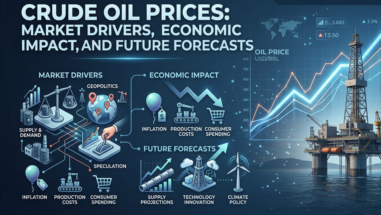 Crude Oil Prices: Market Drivers, Economic Impact, and Future Forecasts